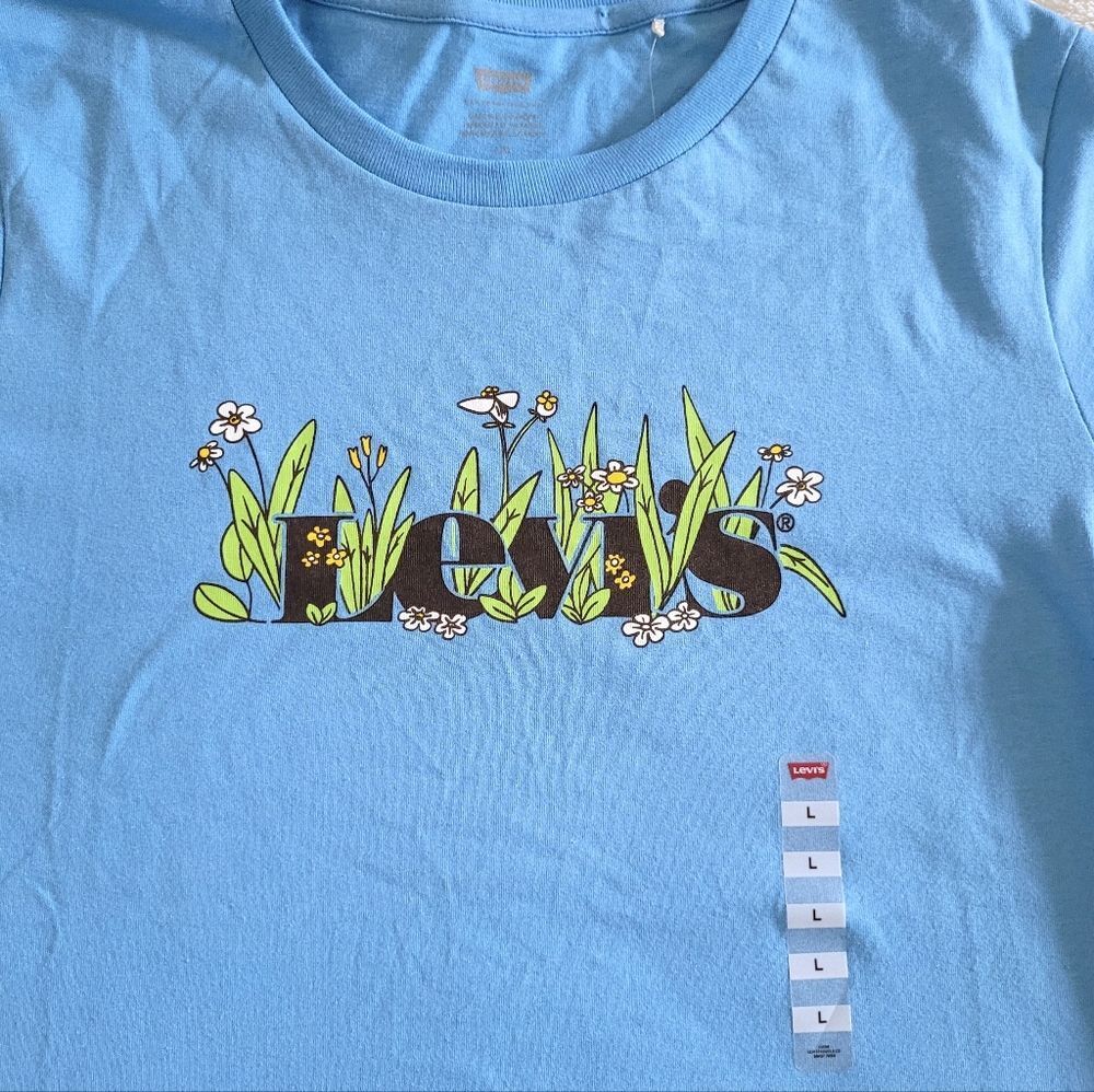 Levi's Wildflowers Graphic Logo Tee👕 - NWT - Picture 9 of 12